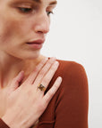 Unsaid Statement Gold Ring
