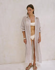 Voyage Cotton Shirt Dress