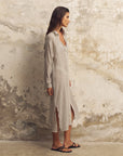 Voyage Cotton Shirt Dress
