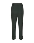 Schwarze Hose mit doppeltem Bein