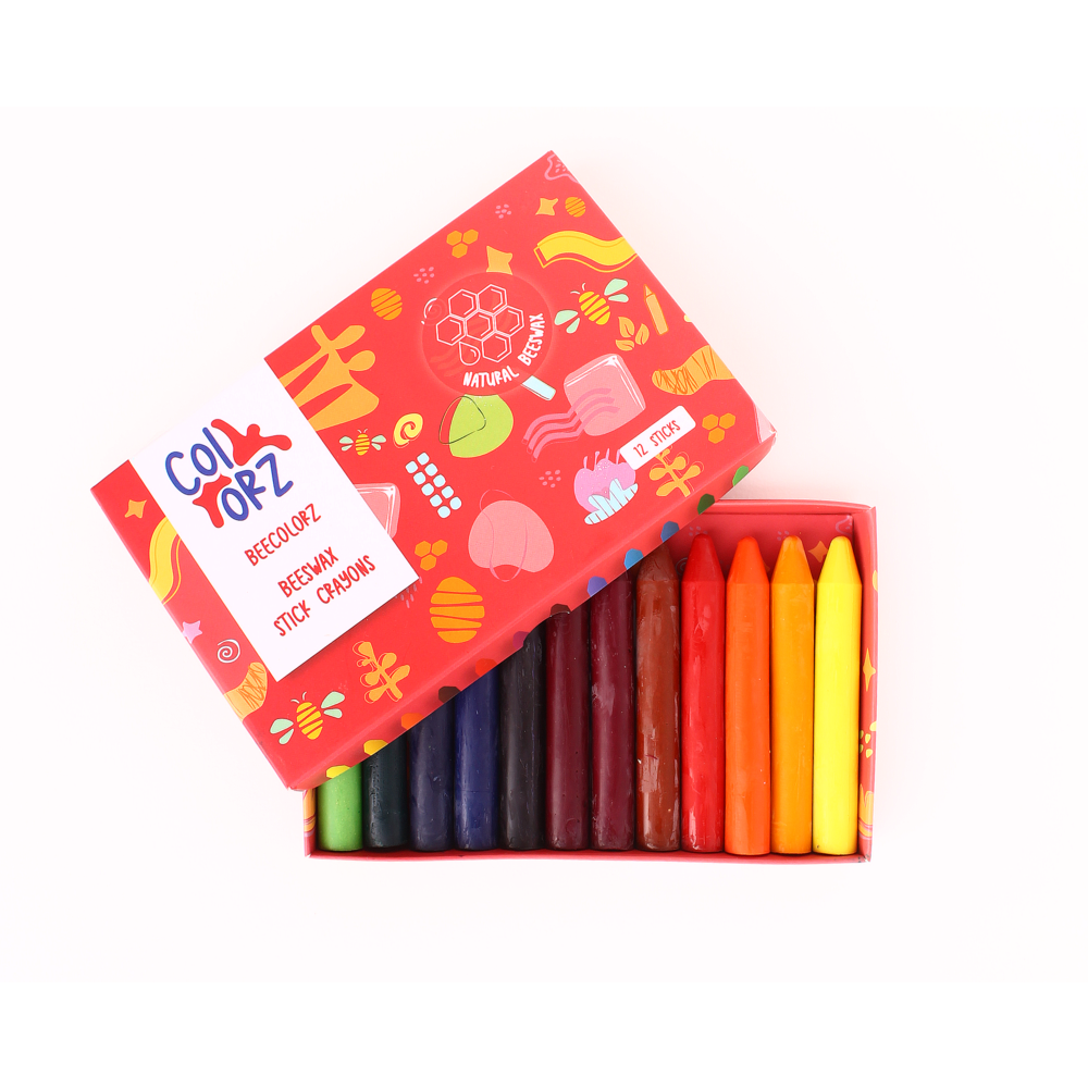 Hard Beeswax Crayons Set