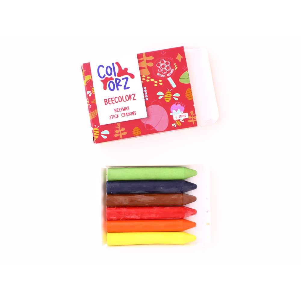 Hard Beeswax Crayons Set