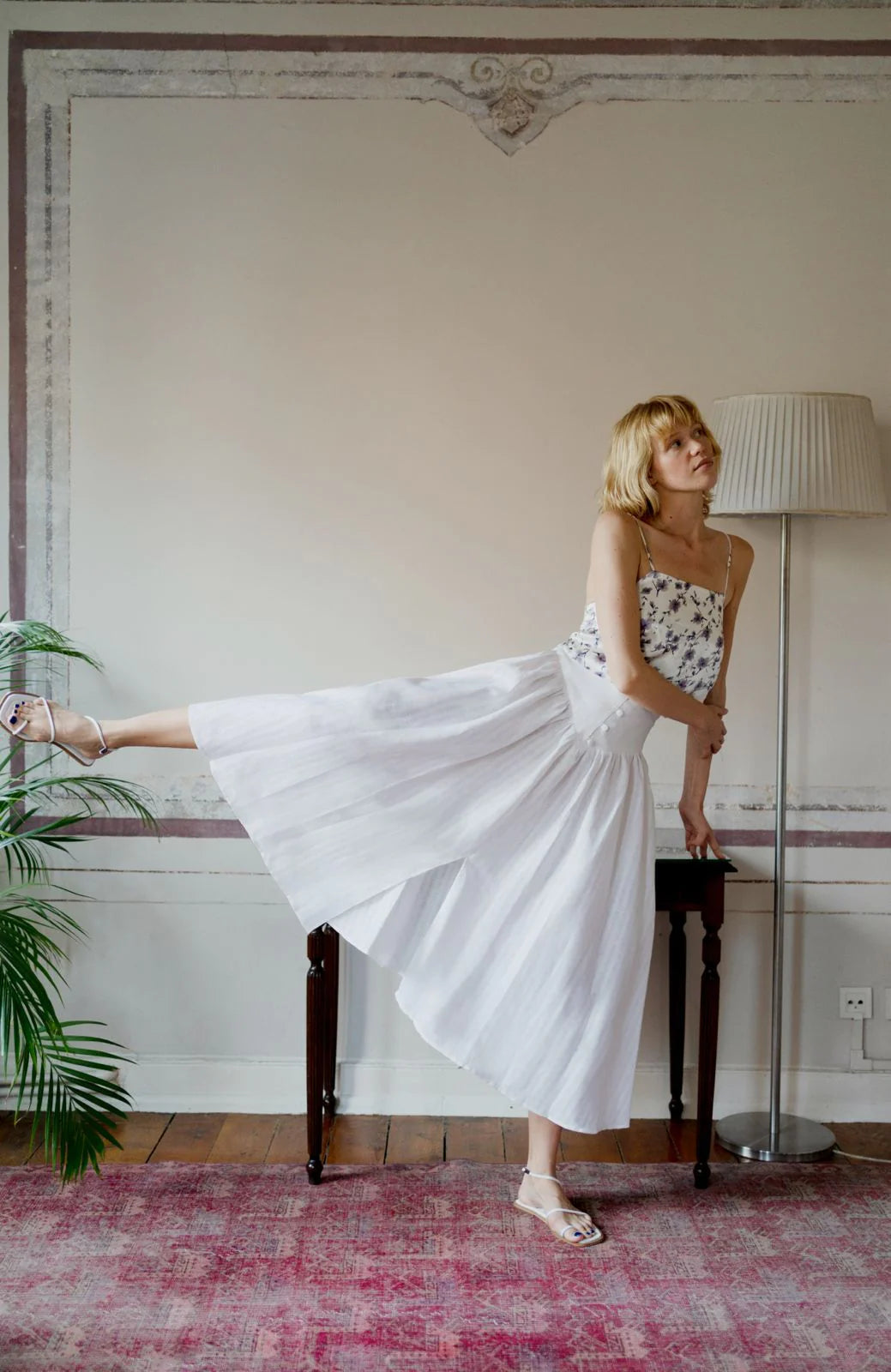 Dani Linen Skirt