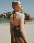 Floral Print Franki Vegan Silk Dress