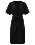 Wrap Dress NO12 - Cupro