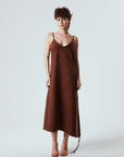 Slip Dress NO11 - Cupro/Linen