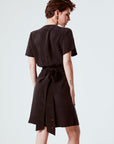 Wrap Dress NO12 - Cupro