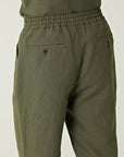 Men's Drawstring Pants in Khaki