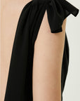 Marella Black Vegan Silk Jumpsuit