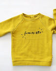 ORGANIC COTTON FEMINISTA SWEATSHIRT