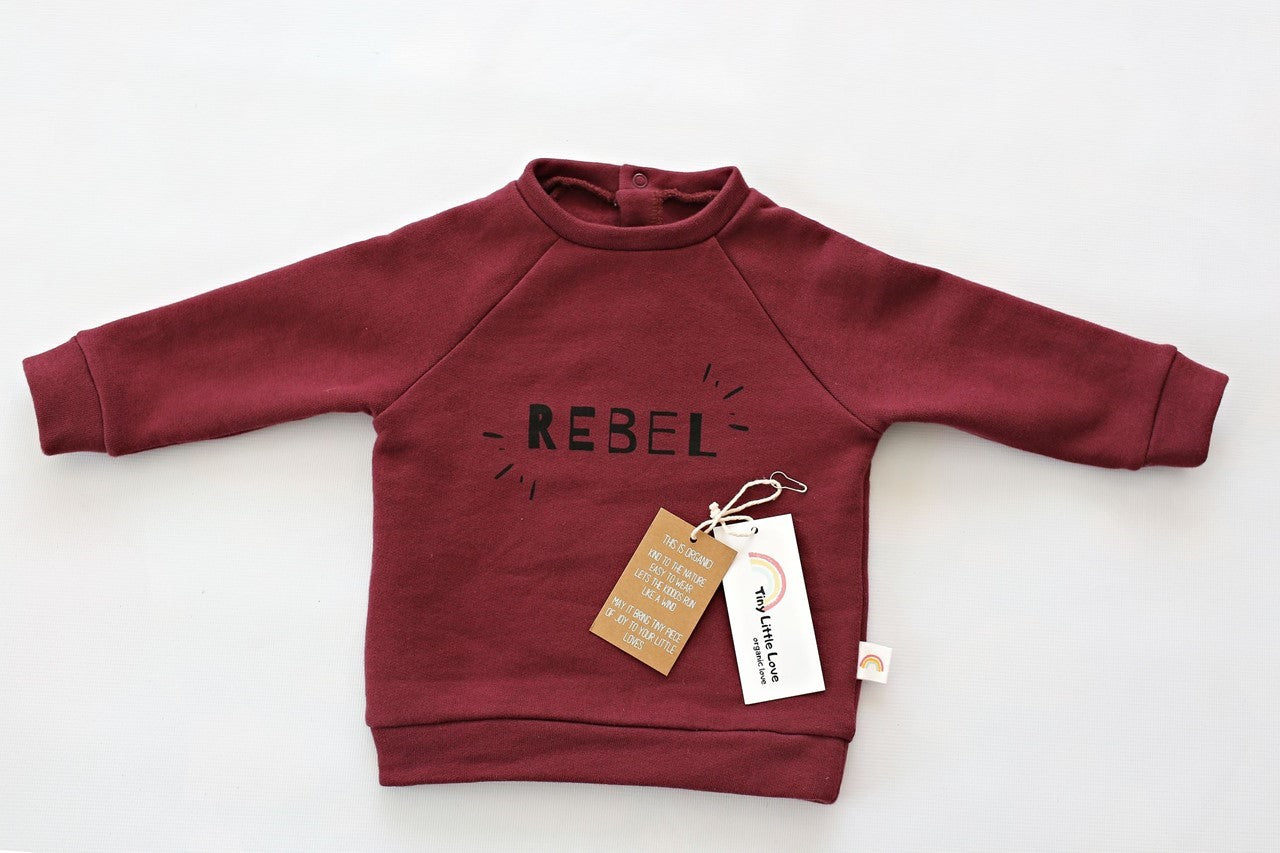 ORGANIC COTTON REBEL SWEATSHIRT