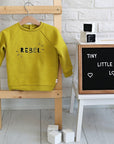 ORGANIC COTTON REBEL SWEATSHIRT