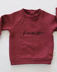 ORGANIC COTTON FEMINISTA SWEATSHIRT