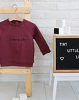 ORGANIC COTTON FEMINISTA SWEATSHIRT