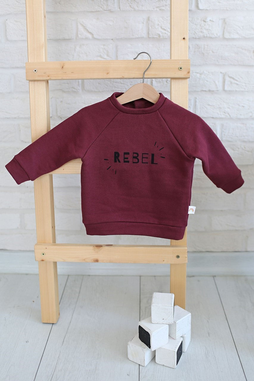 ORGANIC COTTON REBEL SWEATSHIRT