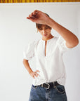 Back to Front Top - Poplin Cotton