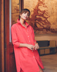 Shirt Dress NO10 - Poplin Cotton