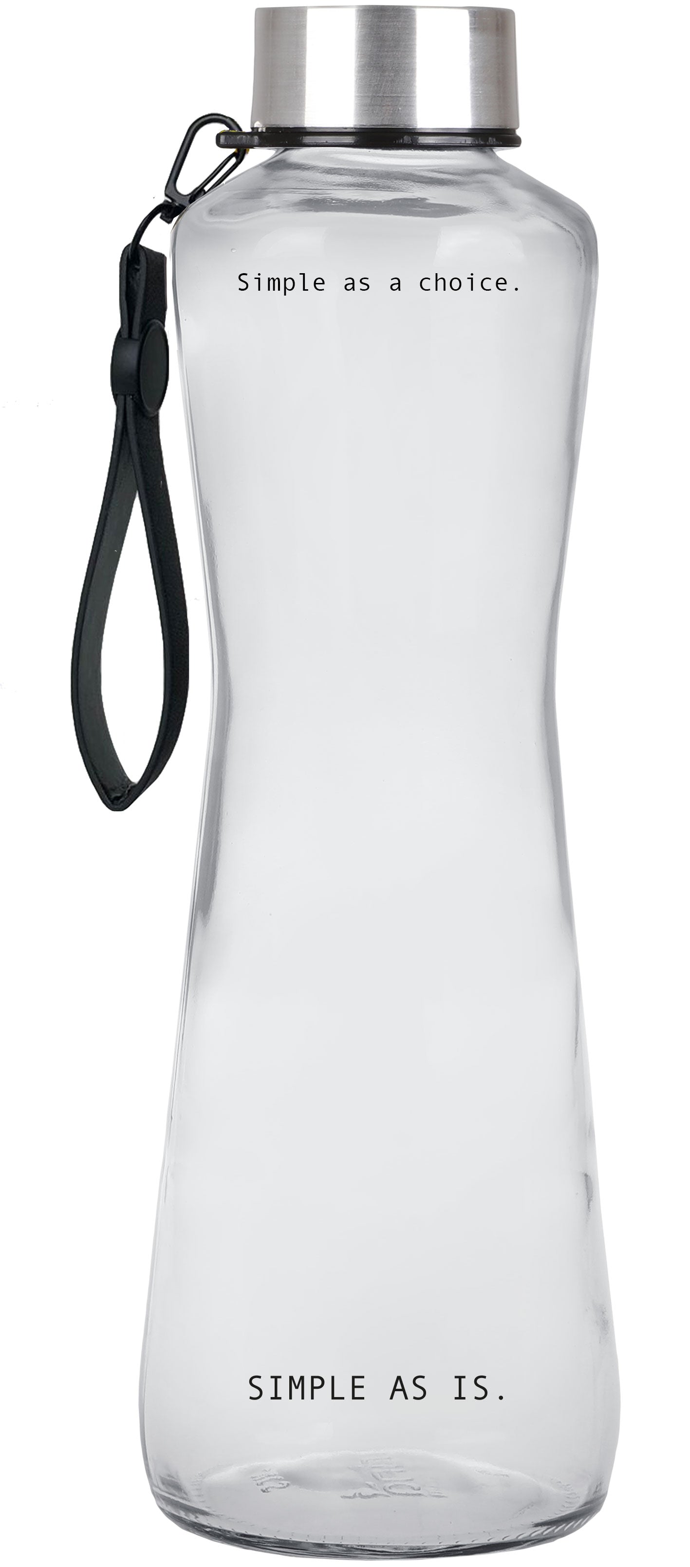 Glass Water Bottle