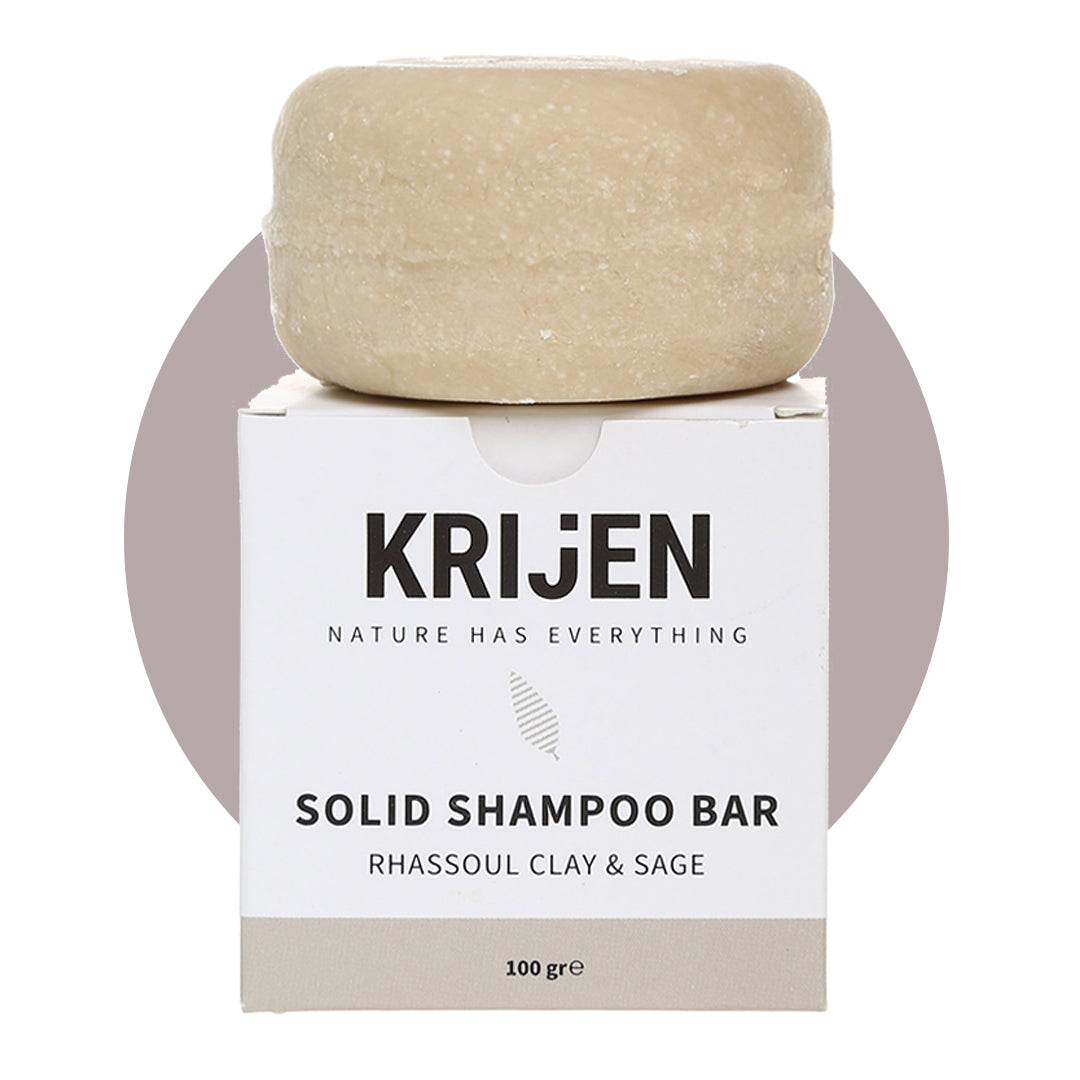 Rhassoul Clay &amp; Sage Solid Shampoo Bar