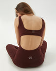 Organic Cotton Low Back Sports Bra