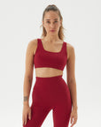 Organic Cotton Low Back Sports Bra