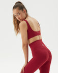Organic Cotton Low Back Sports Bra