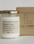 Bergamot & Lemon Glass - %100 Natural Soy Candle