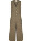 By The Lake Maggiore Linen Jumpsuit
