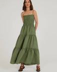 Runs Through My Mind Linen Dress