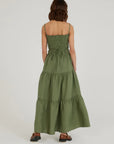 Runs Through My Mind Linen Dress