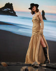 Ocean of Thoughts Linen Dress