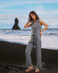 Gravity of Mind Linen Blouse