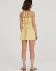 Long Story Short Linen Mini Dress