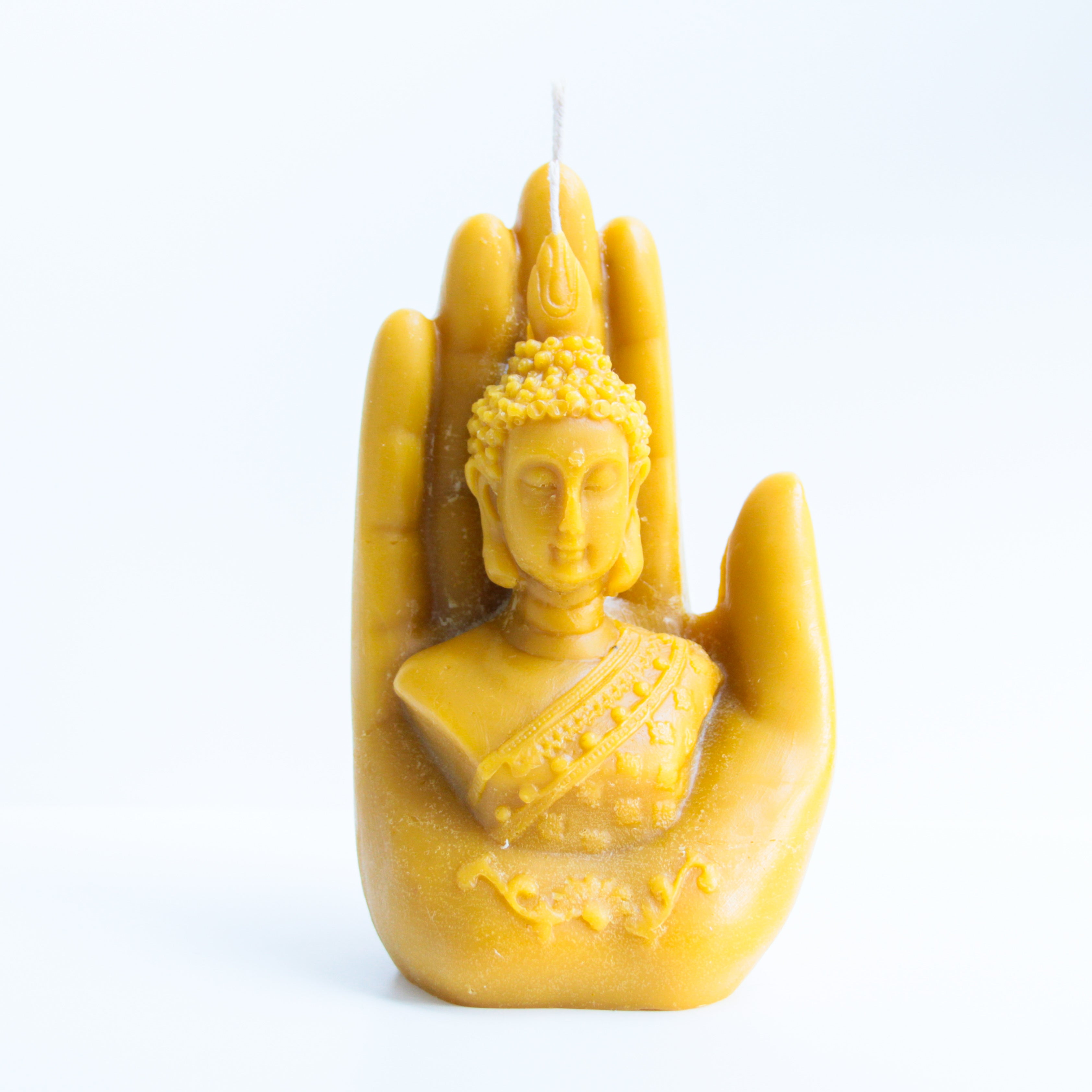 Hand Buddha Candle