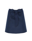 Elemental Linen Mini Wrap Skirt