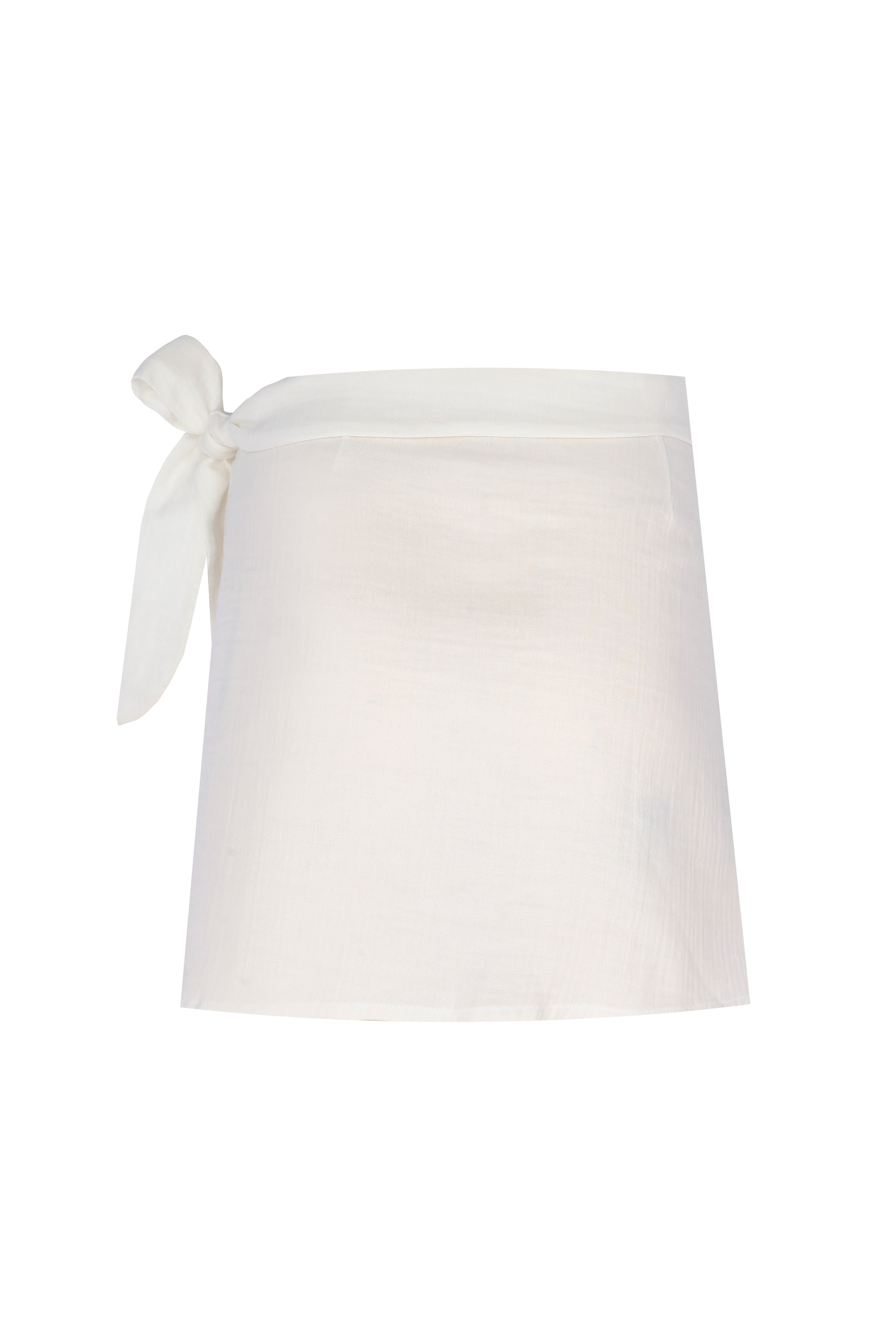 Elemental Muslin Mini Wrap Skirt