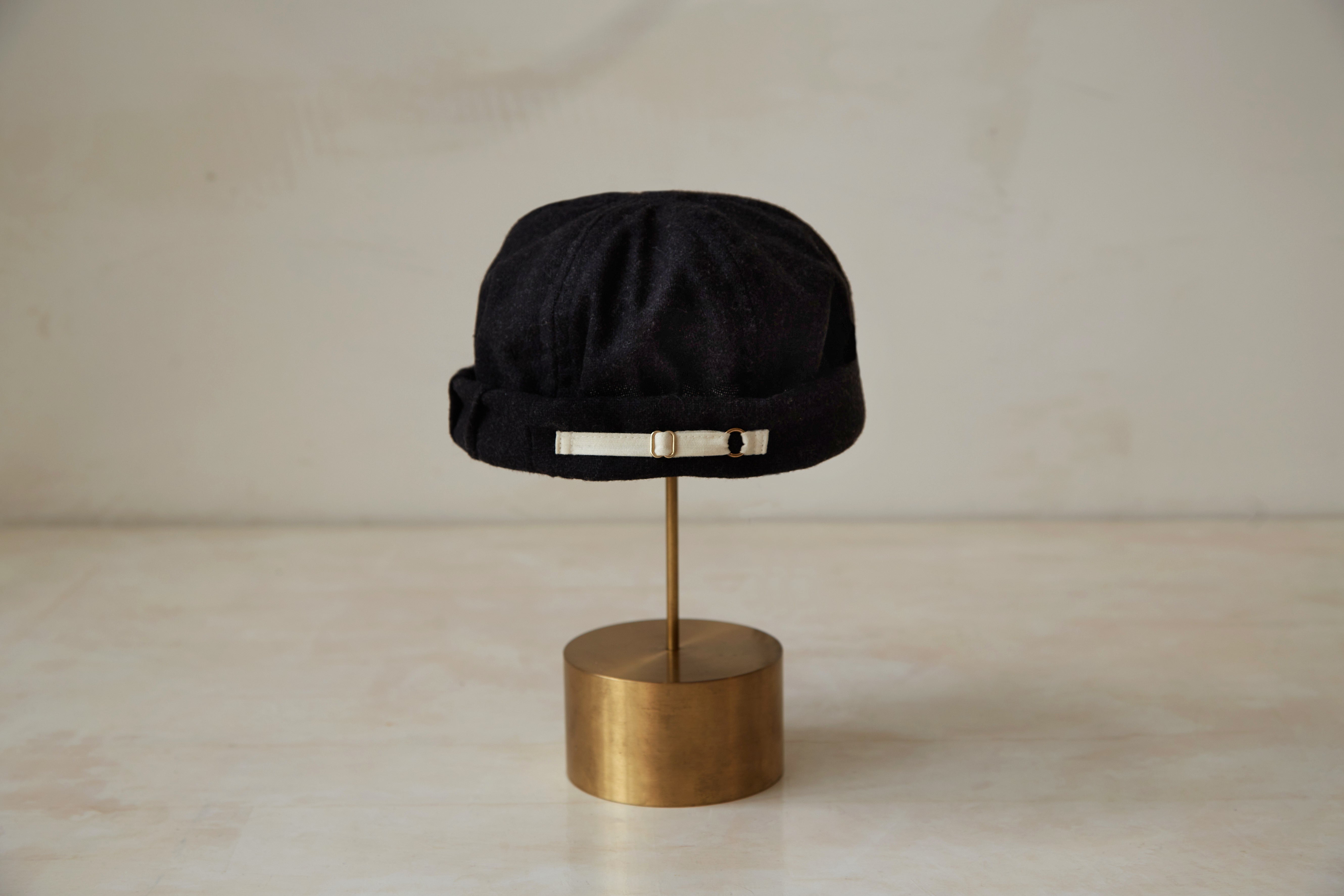 Lodos Hat - Black Wool