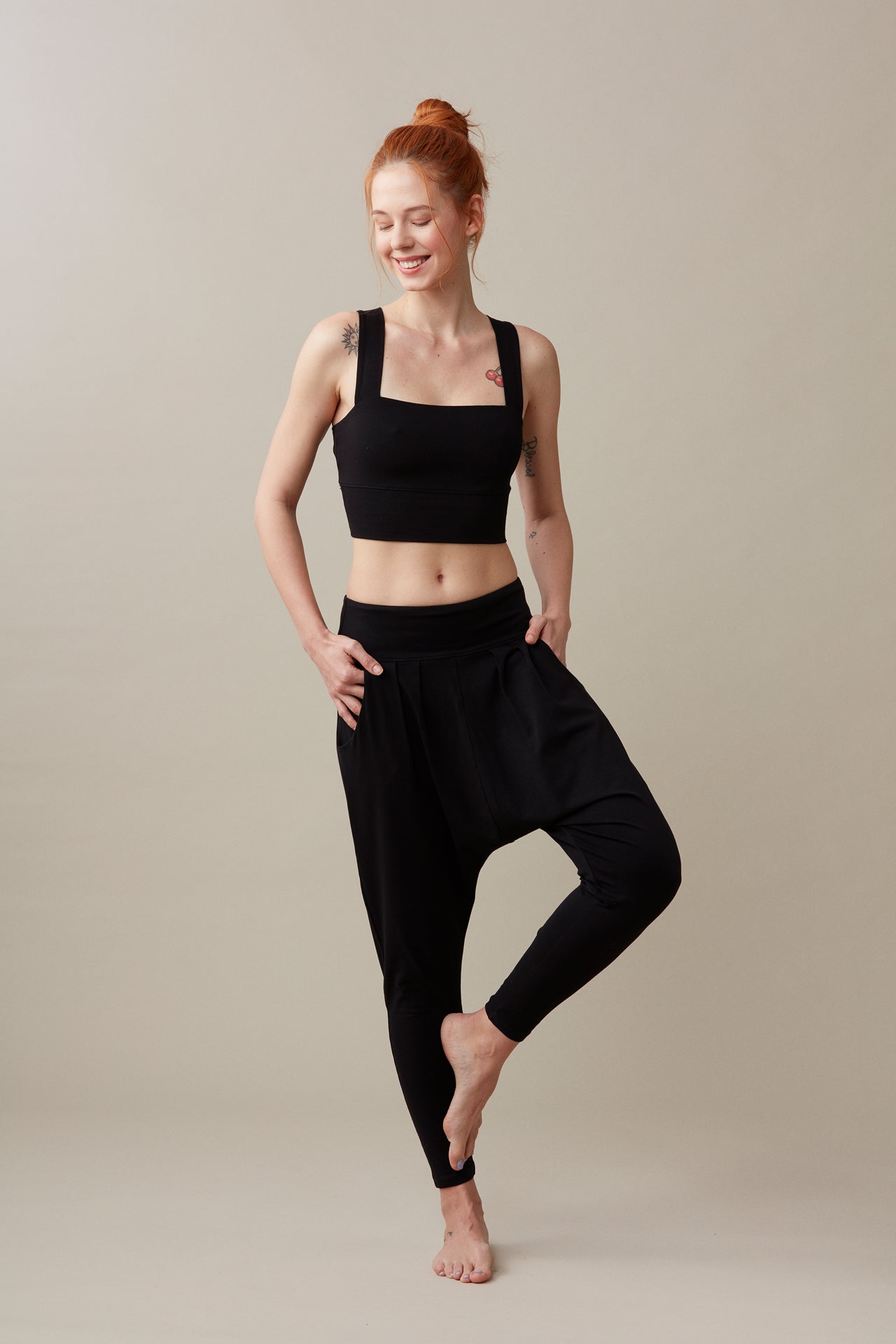 Organic Cotton Harem Pants