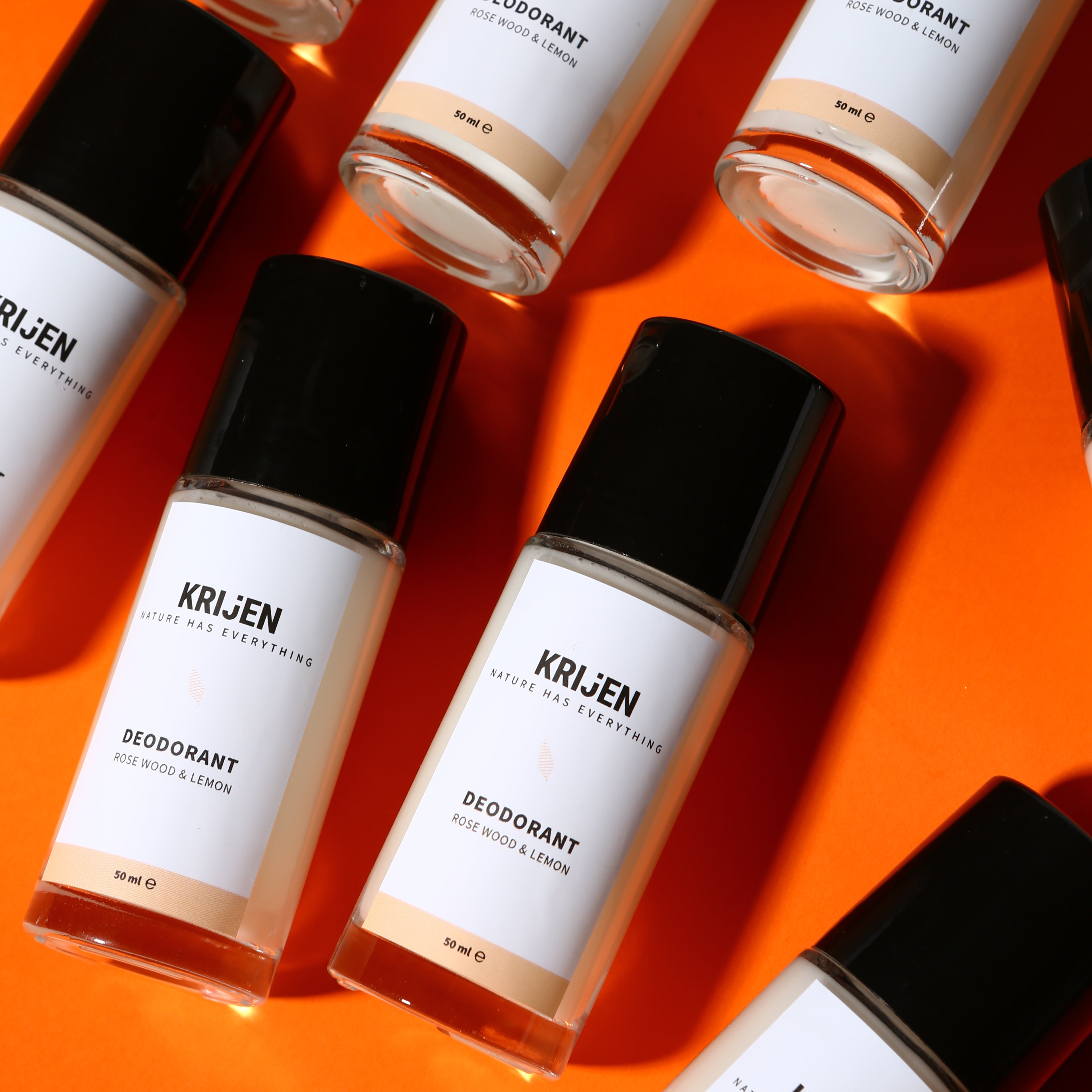 Rosewood & Lemon Roll-On Deodorant