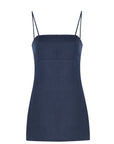Love Keten Mini Elbise