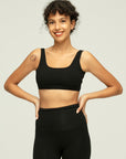 Organic Cotton Low Back Sports Bra