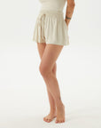 Viscose Mini Shorts