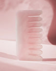 Rose Quartz Crystal Hair Comb