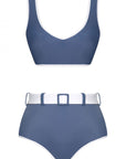 Ava Two-Tone ECONYL® Bikini Set