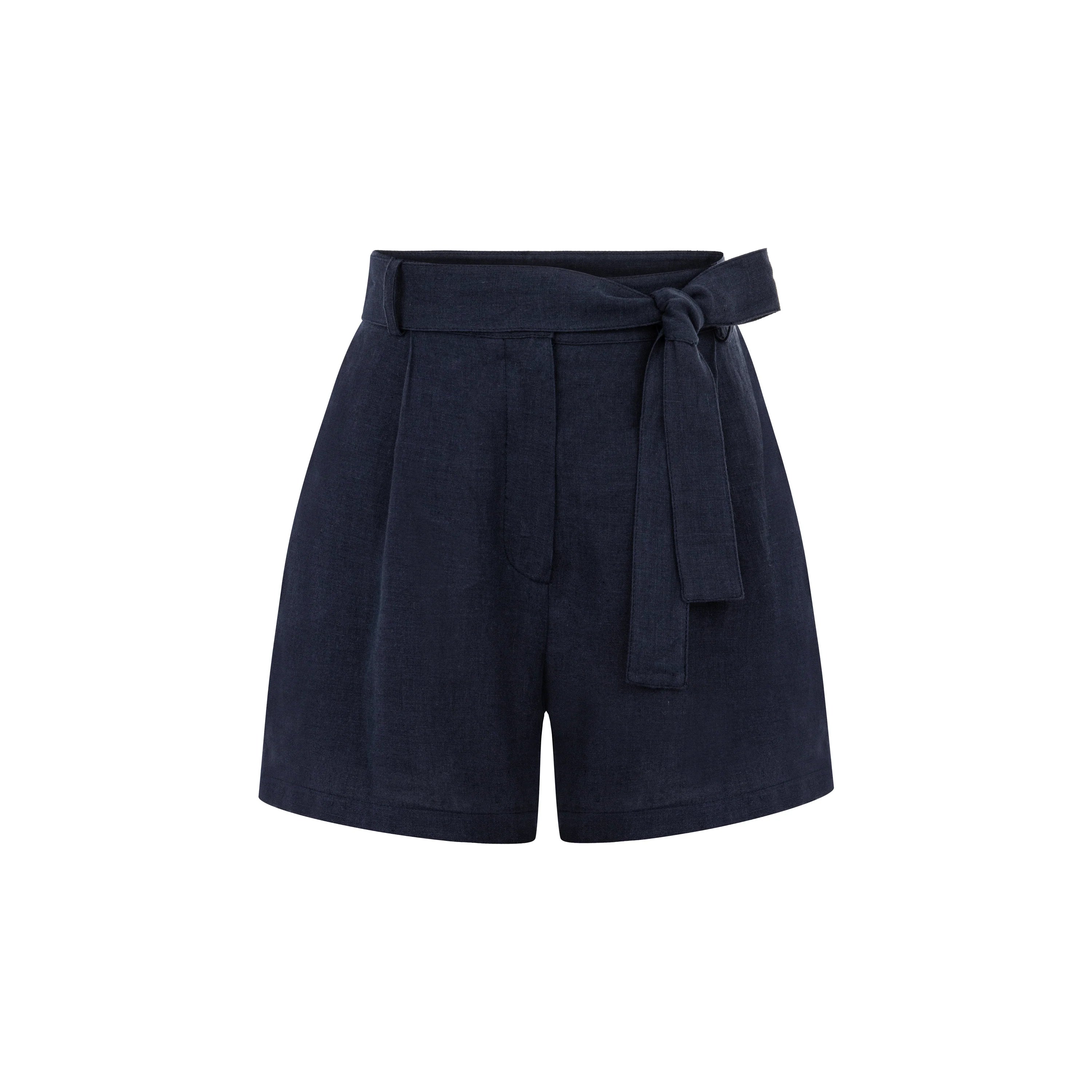 For Old Times&#39; Sake Linen Shorts
