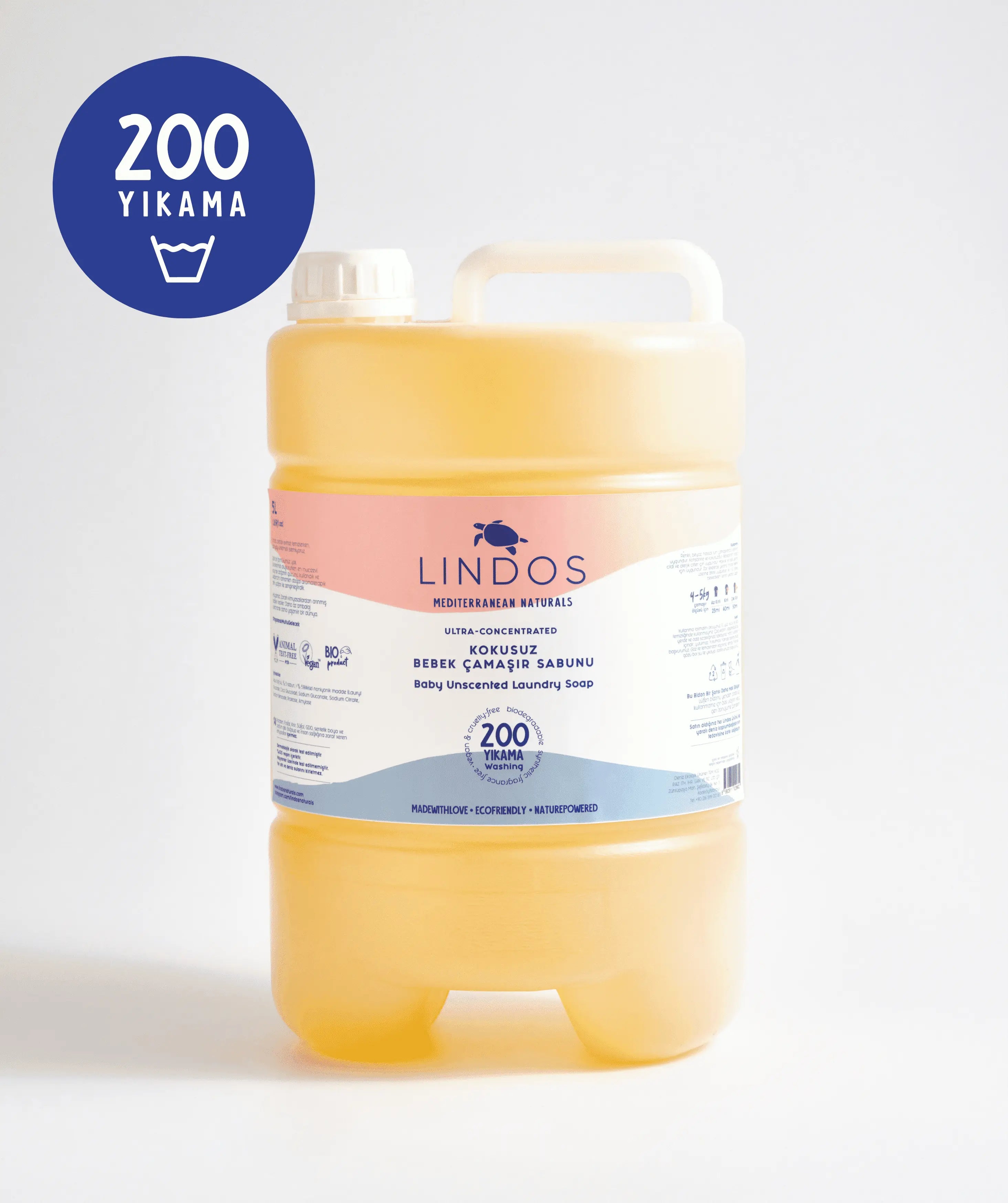 Unscented Baby Laundry Soap - 5 lt