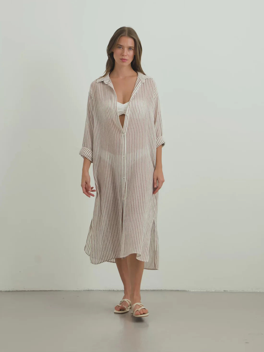 Voyage Cotton Shirt Dress