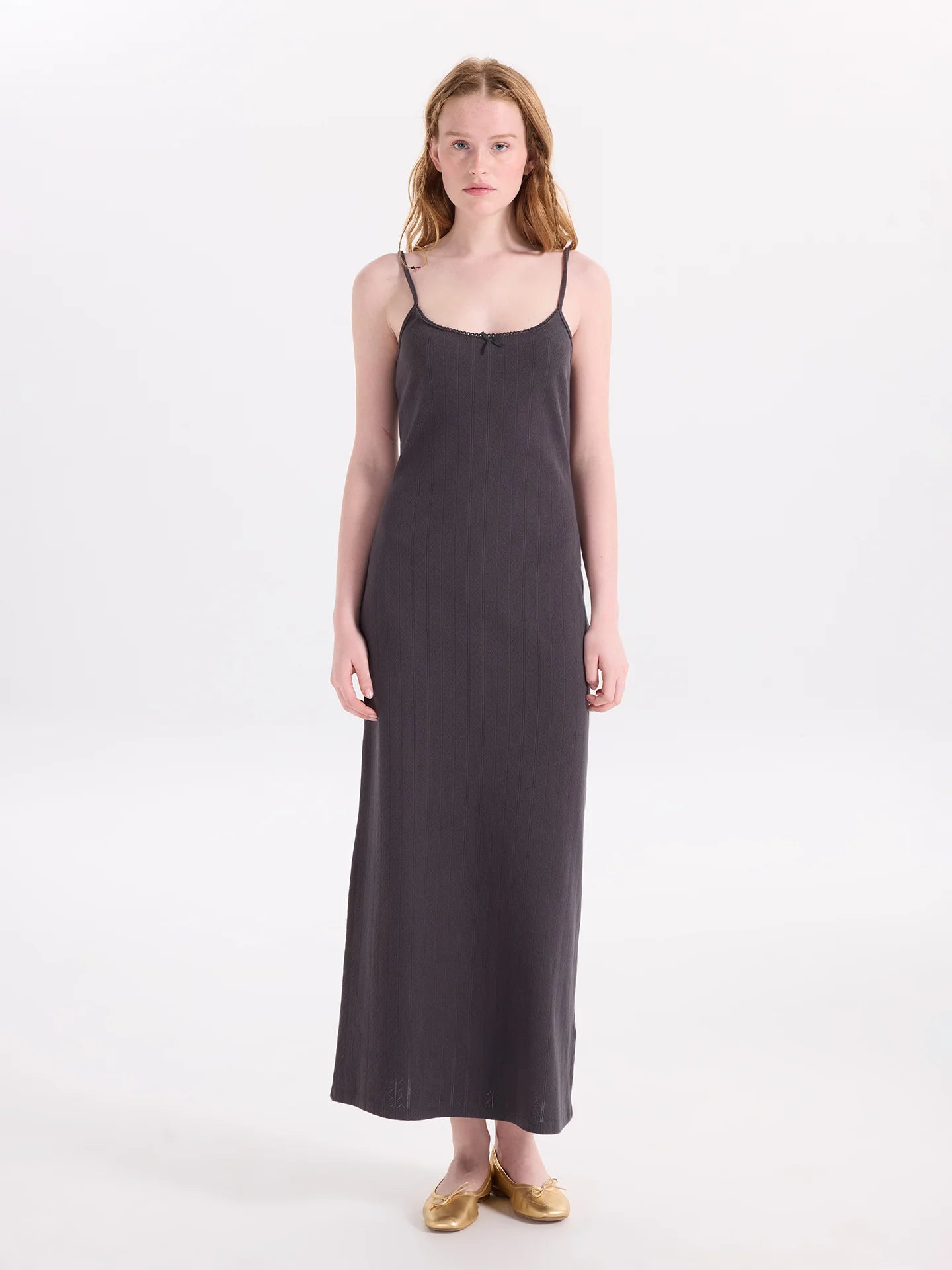 Hearts in a Row Organic Cotton Slip Dress SIMPLE AS IS Hearts in a Row Organic Cotton Slip Dress SIMPLE AS IS