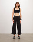 Cropped Flare Sweatpants