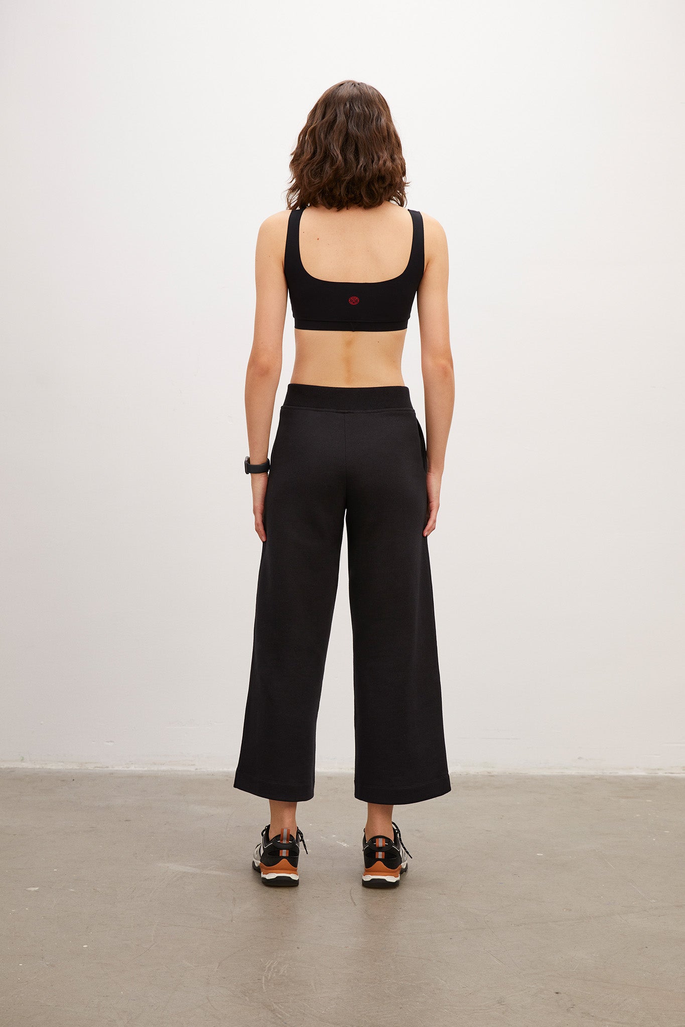 Cropped Flare Sweatpants